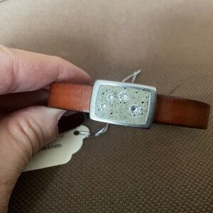 Sand & Crystal bracelet